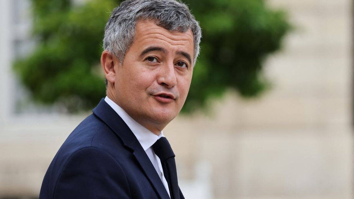 Nicolas Sarkozy et Darmanin à la Santé