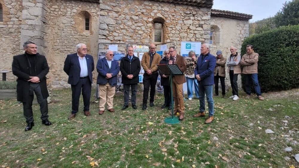 Trois réalisations patrimoniales inaugurées près de la chapelle Notre-Dame de l'Assomption