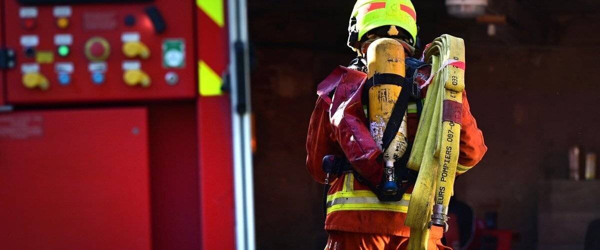 Bonifacio en Corse, résidence incendiée