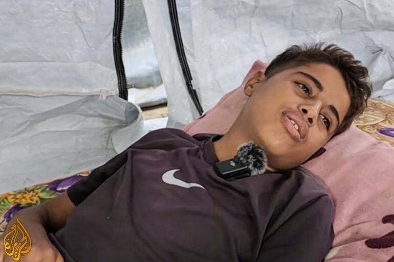 Abed al-Aziz Abu Hawishal, 15 ans, témoin d'un massacre à Gaza City