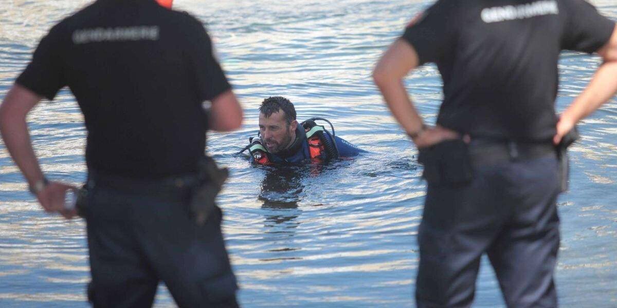 Vue d’une rivière en crue dans la Drôme