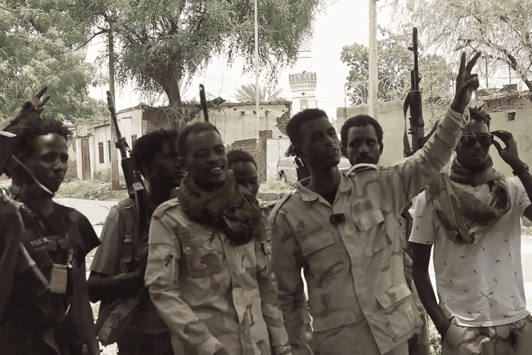 Forces de soutien rapide à El-Fasher