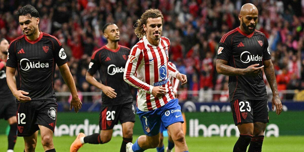 Antoine Griezmann célébrant son 200e but en Liga