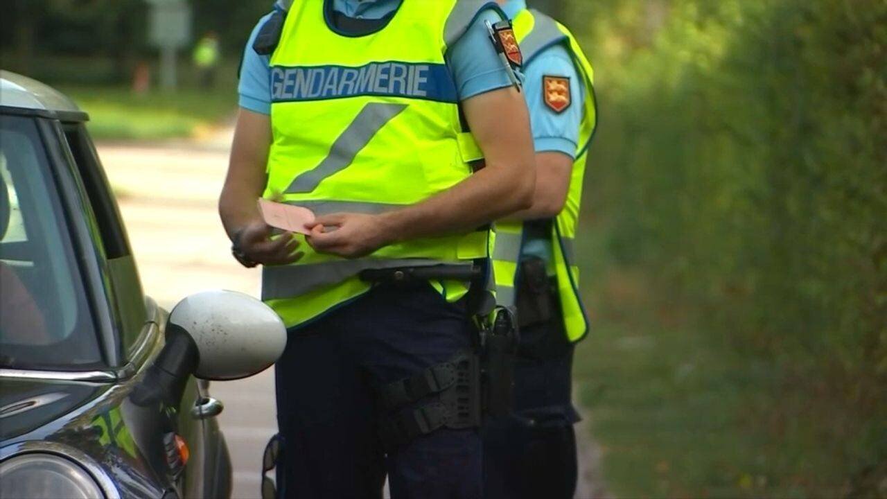 Gendarmes en intervention lors d’un refus d’obtempérer