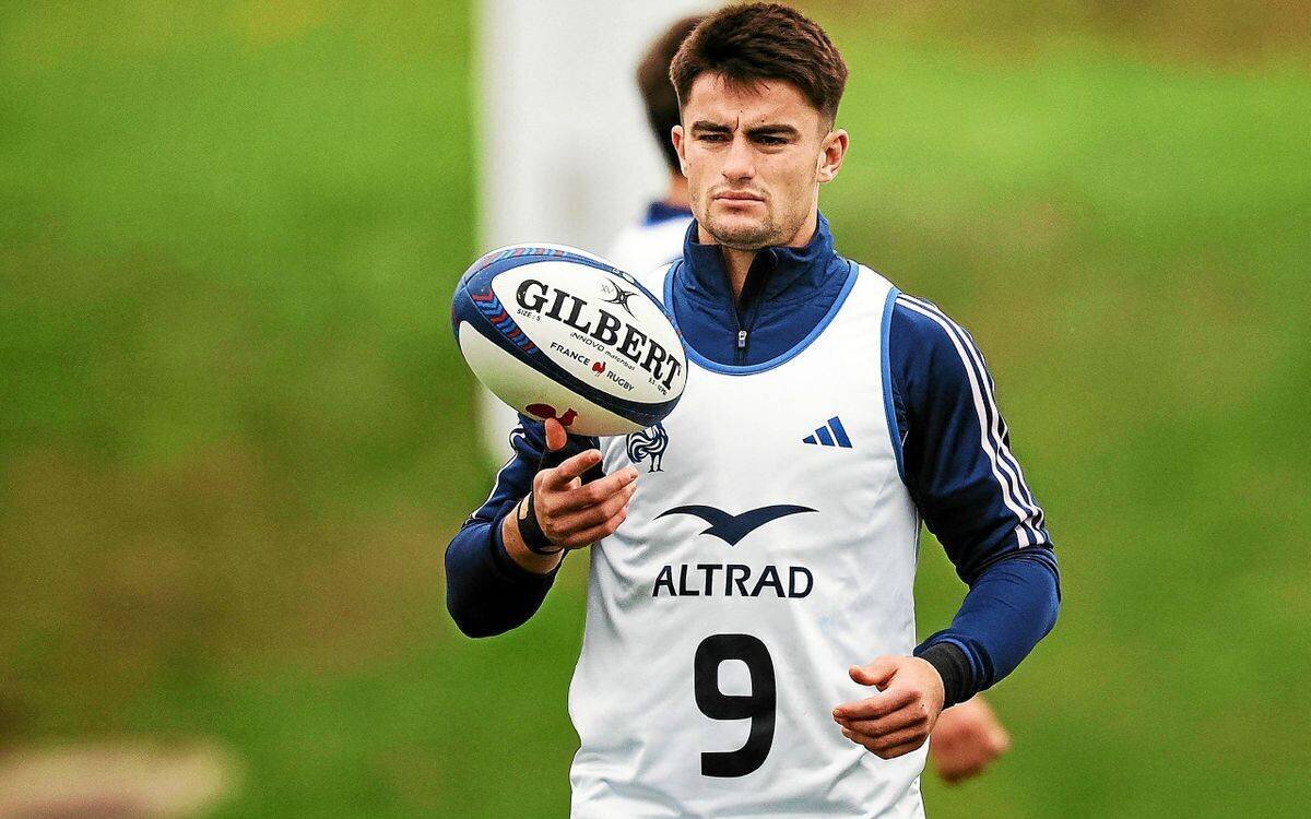 Composition probable du XV de France publiée par Le Télégramme