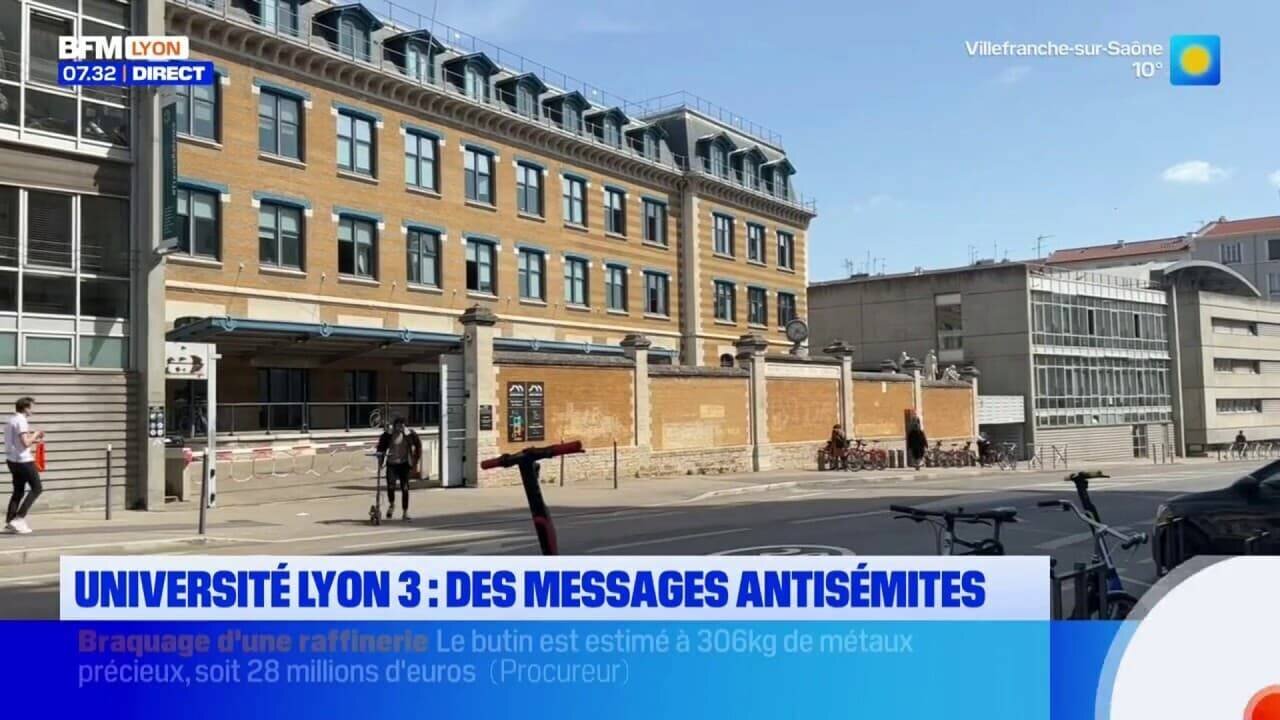 Messages antisémites publiés par étudiants à Lyon 3