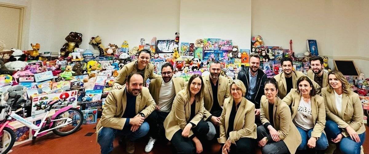 Jouets collectés à Saint-Girons et Couserans