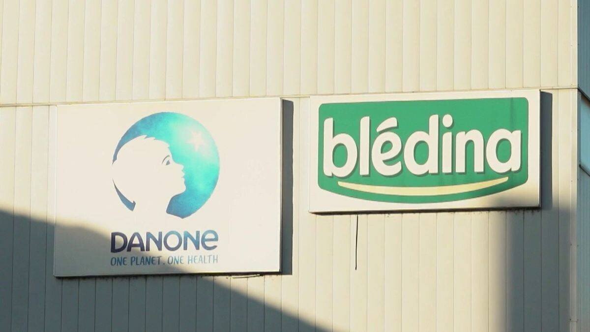 Passage devant l’usine Blédina à Villefranche-sur-Saône