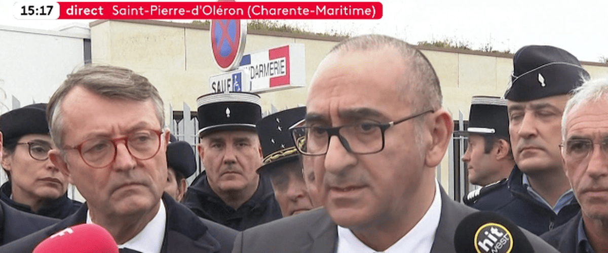 Vue générale de l’attaque sur l’île d’Oléron