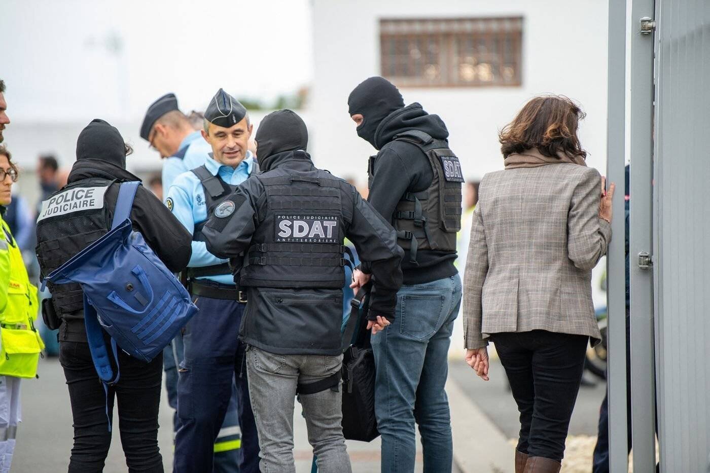 Vue générale de Saint-Pierre-d’Oléron après l’incident