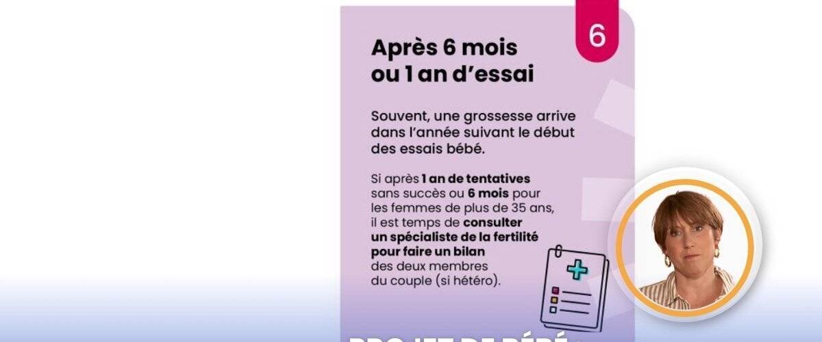 Consultation médicale liée à la fertilité