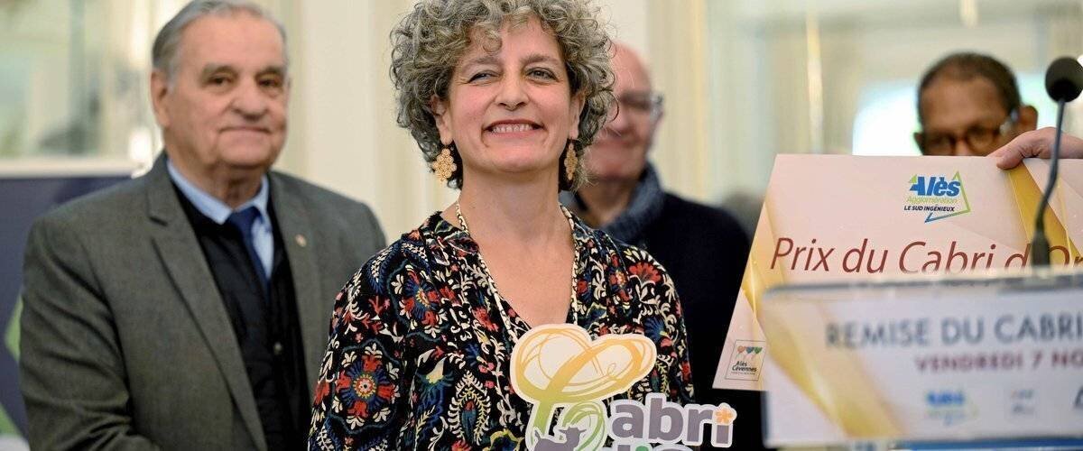 Anne-Christine Tinel lors de la remise du Cabri d’Or 2025