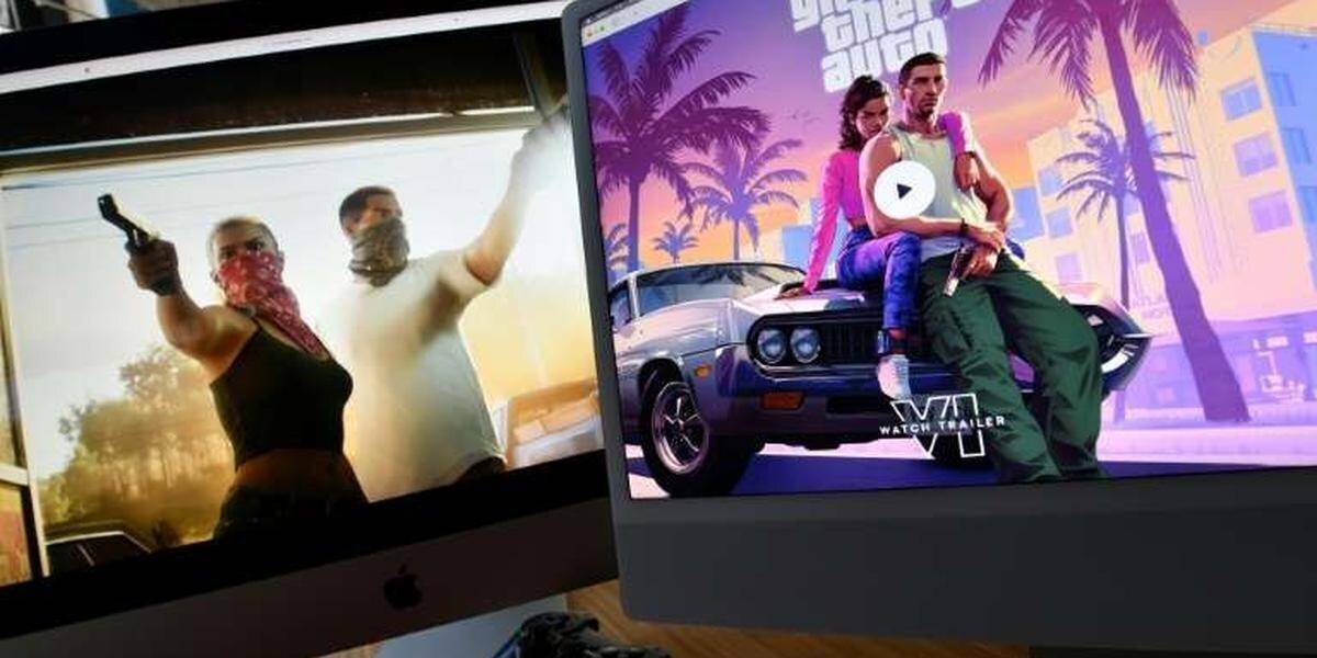 Affiche promotionnelle de GTA VI