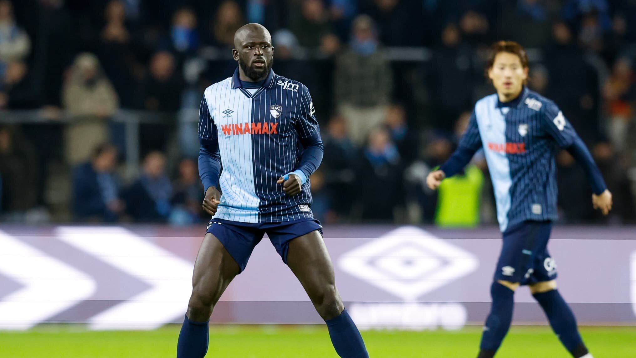 Capitaine du Havre Abdoulaye Touré lors d'un match