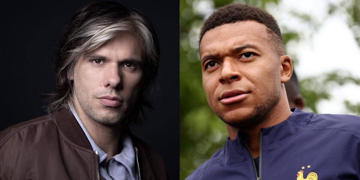Orelsan et Mbappé lors d'un événement public