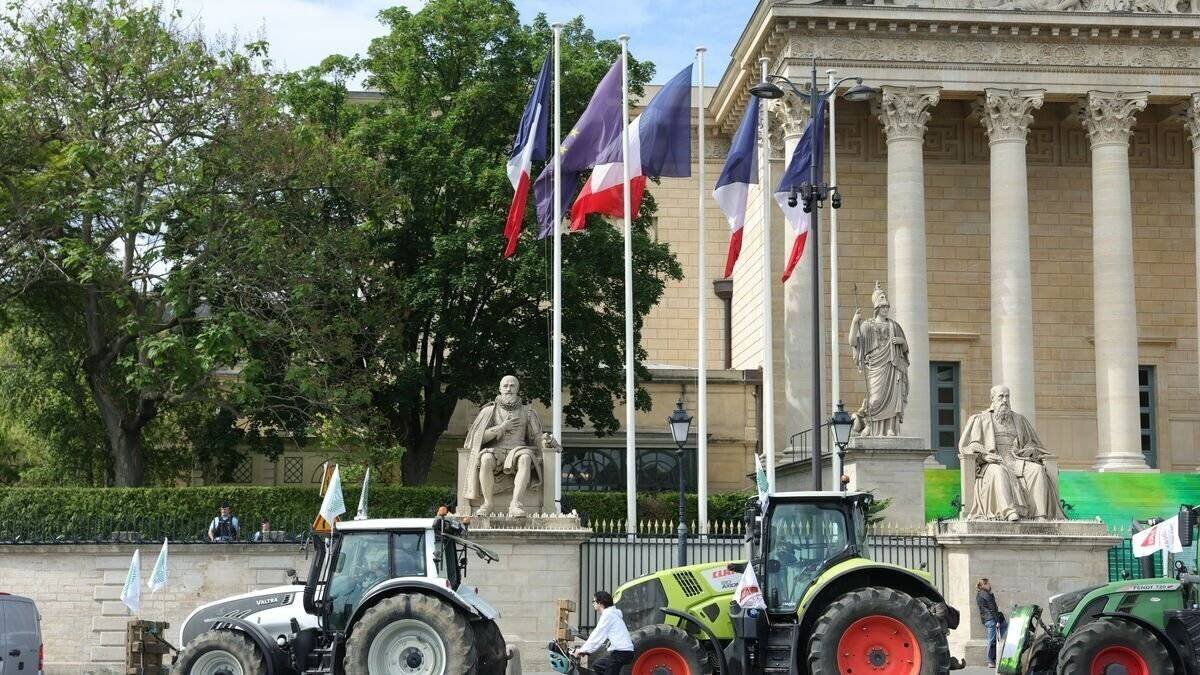 Manifestation agricole à Toulouse en soutien à l'agriculture