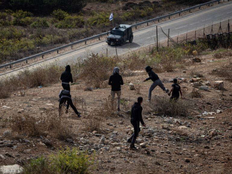 Affrontements près de la prison militaire d'Ofer, Cisjordanie