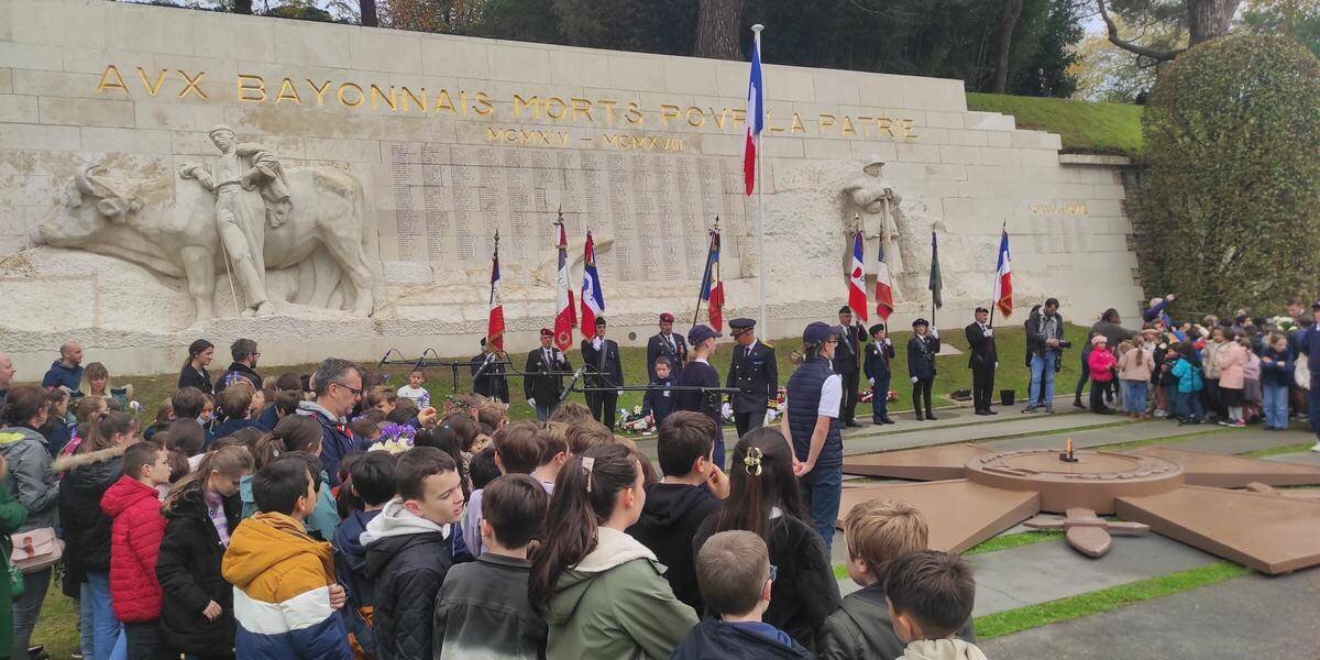Cérémonies du 11 novembre à Bayonne