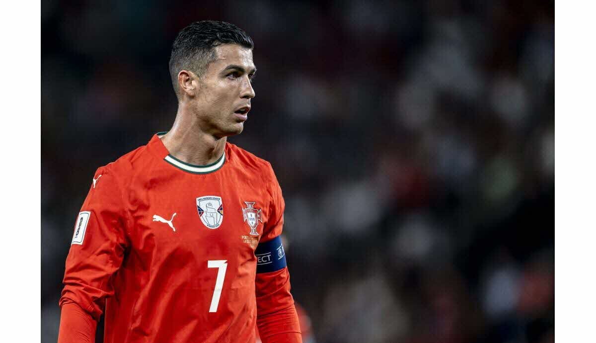 Cristiano Ronaldo lors d'une interview sur sa retraite