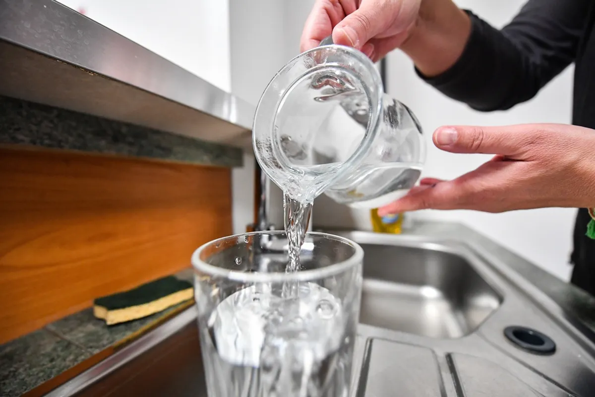 Vue du captage d’eau du Porche