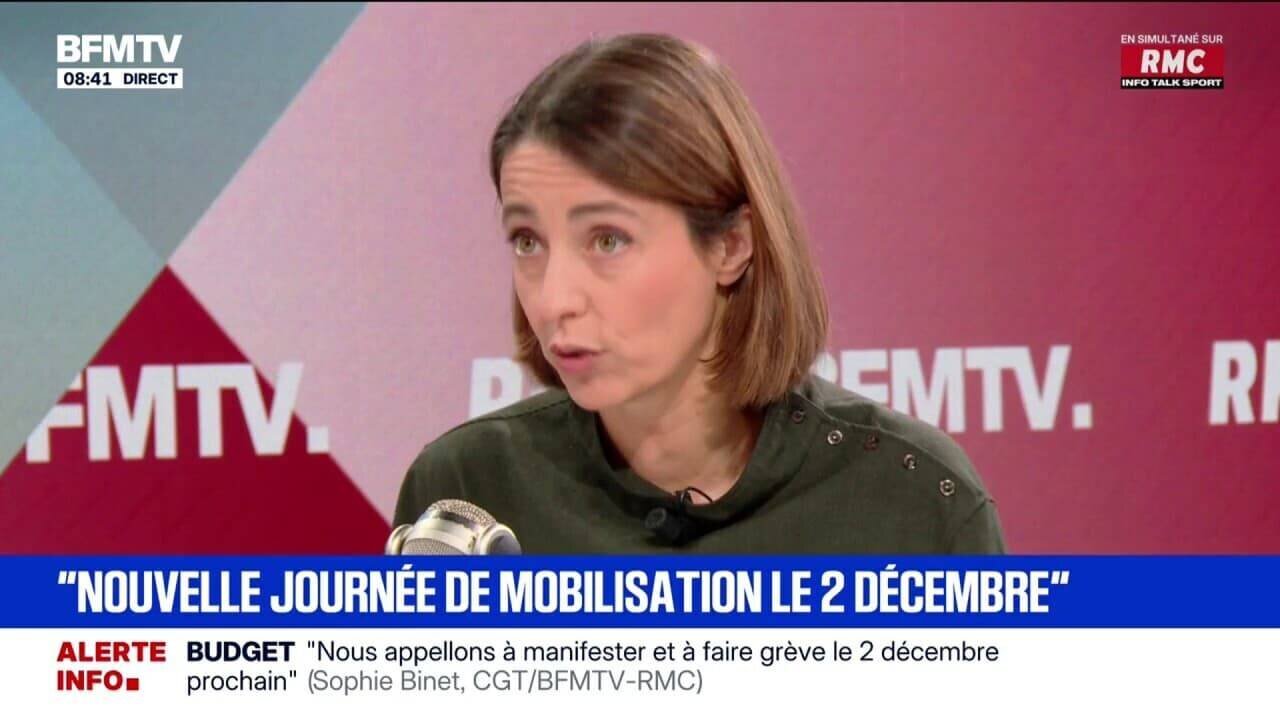 Affiche budgétaire et appel à la grève CGT