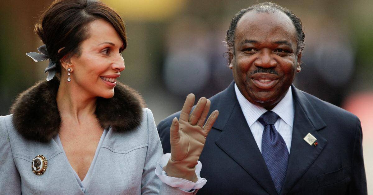Photo de Sylvia et Noureddin Bongo lors du procès
