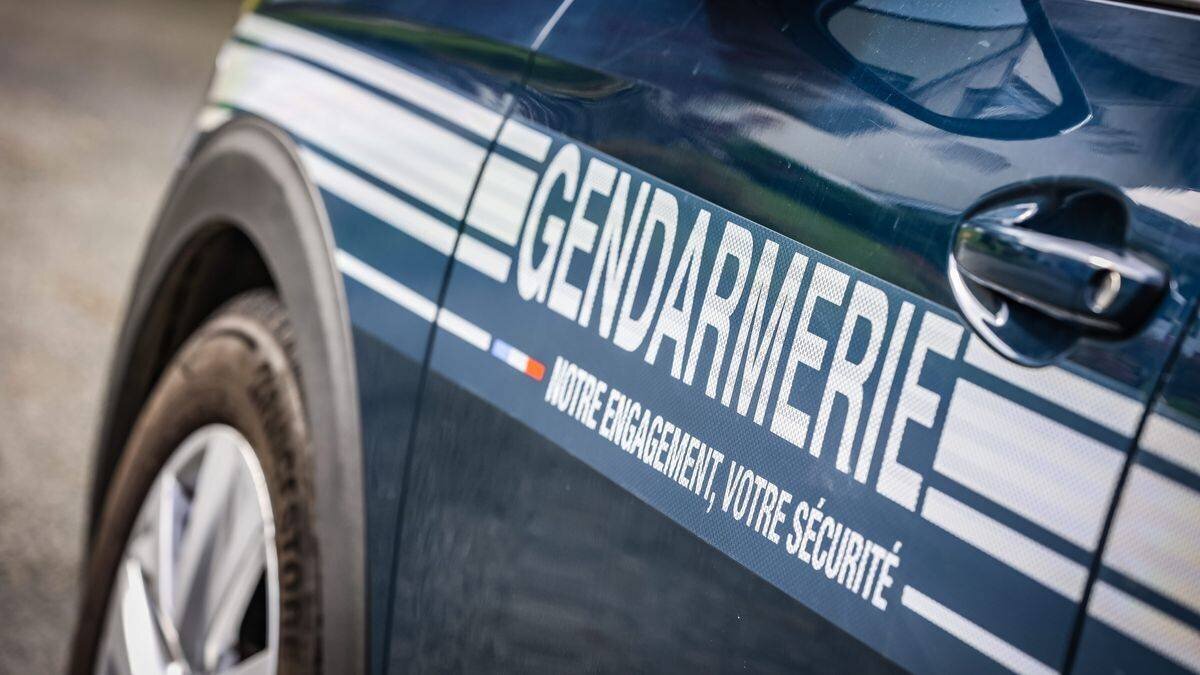 Gendarmes lors d'une intervention à Blainville-sur-Orne