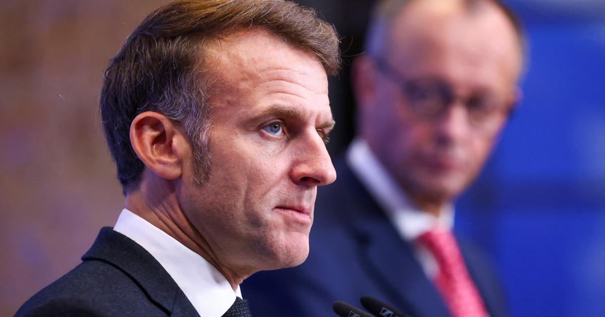 Emmanuel Macron lors d