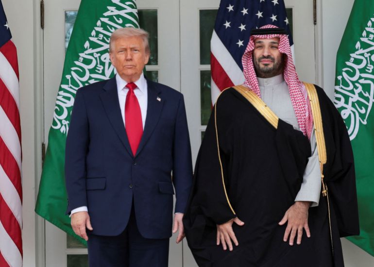 Trump et Mohammed ben Salmane à la Maison-Blanche