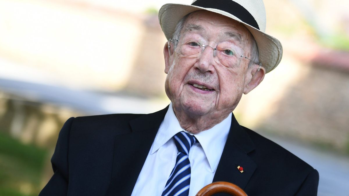 Portrait d'André Chandernagor, ancien ministre et président