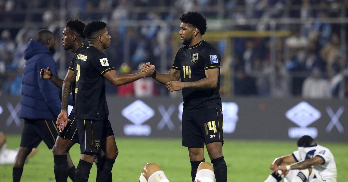 Célébrations des qualifiés Haïti Curaçao Panama