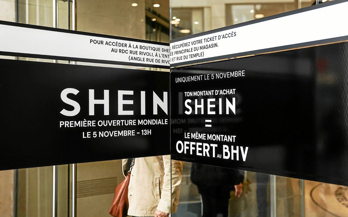 Représentants du commerce attaquent Shein en justice en France