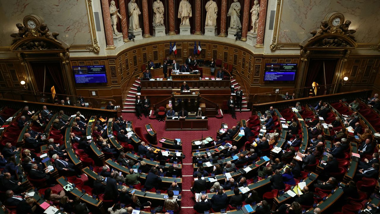 Sénat en séance sur le budget de la Sécu