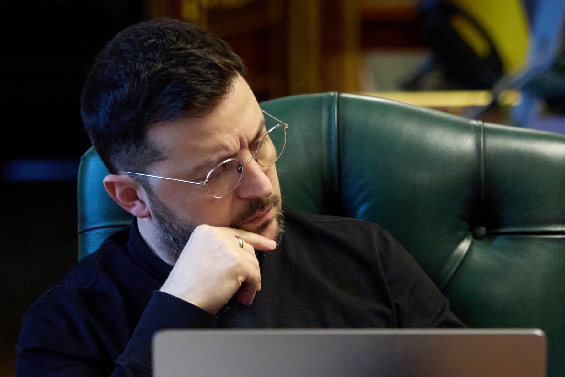 Photos AFP montrant les discussions diplomatiques