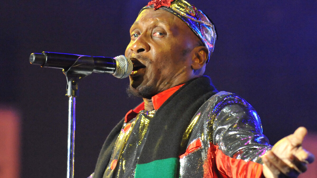 Jimmy Cliff lors d'une apparition publique