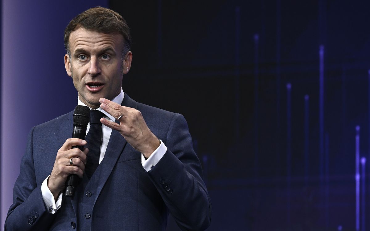 Macron présente le service national volontaire