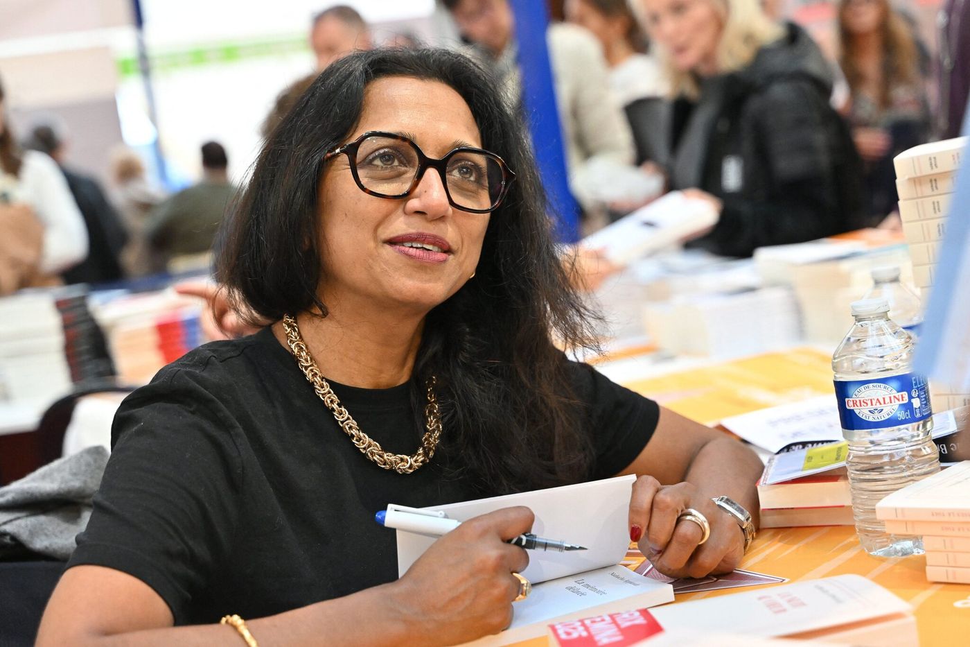 Nathacha Appanah lors de la foire du livre de Brive