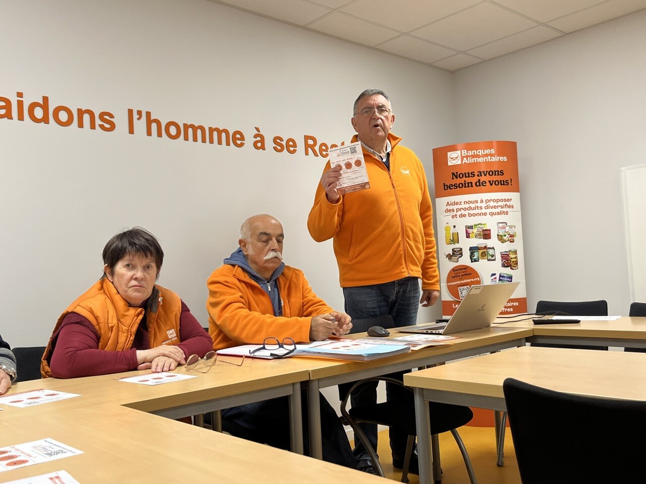 Point de collecte Banque alimentaire en Vendée