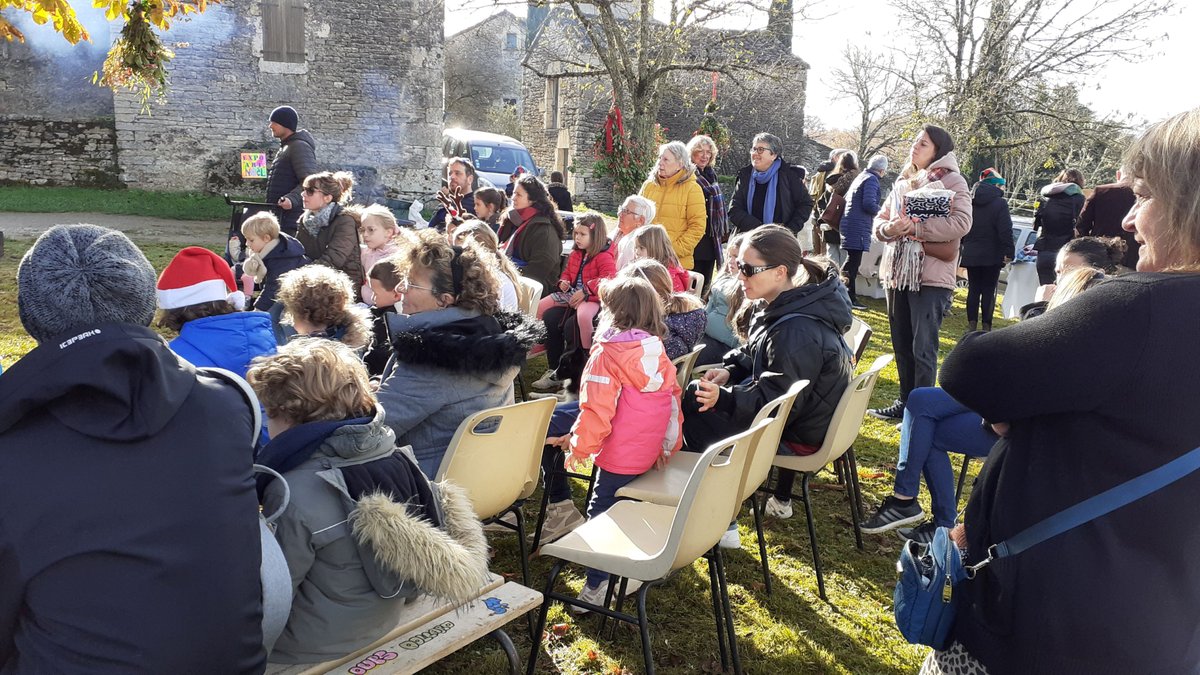 Marché de Noël sur la place de l’église