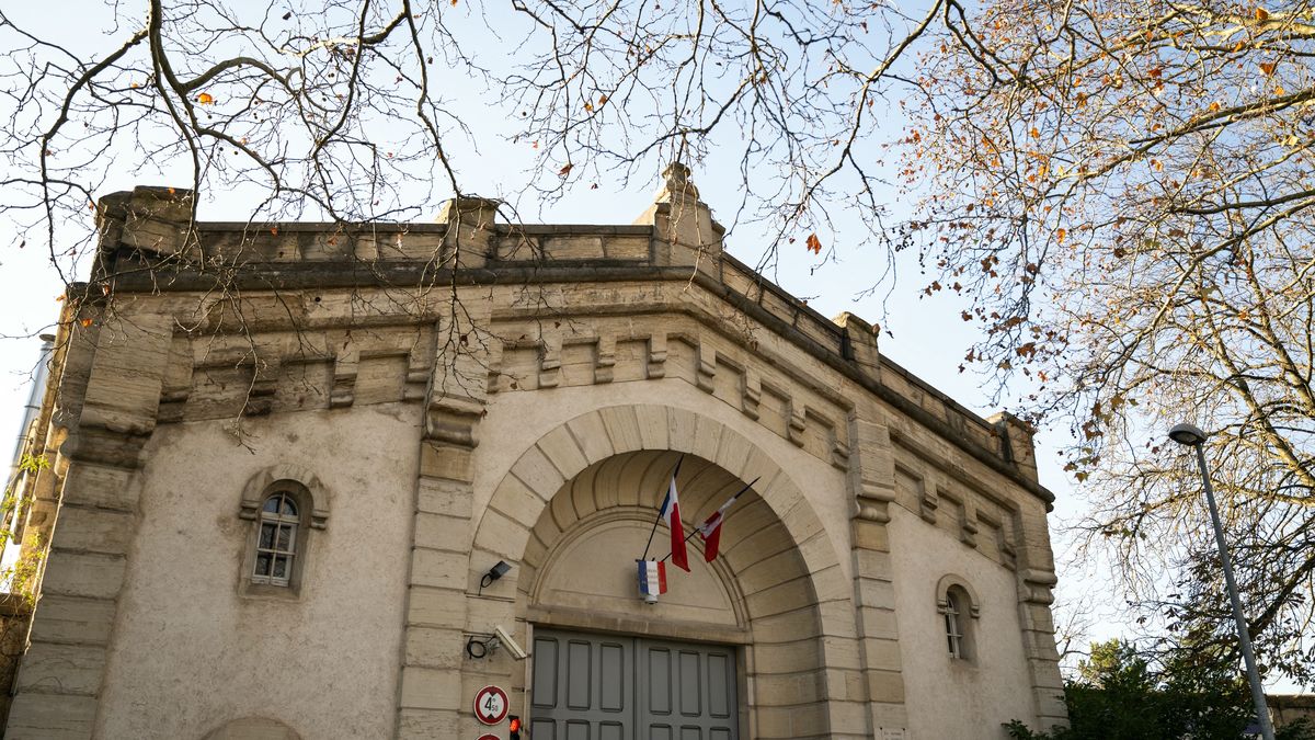 Vue générale de la prison de Dijon