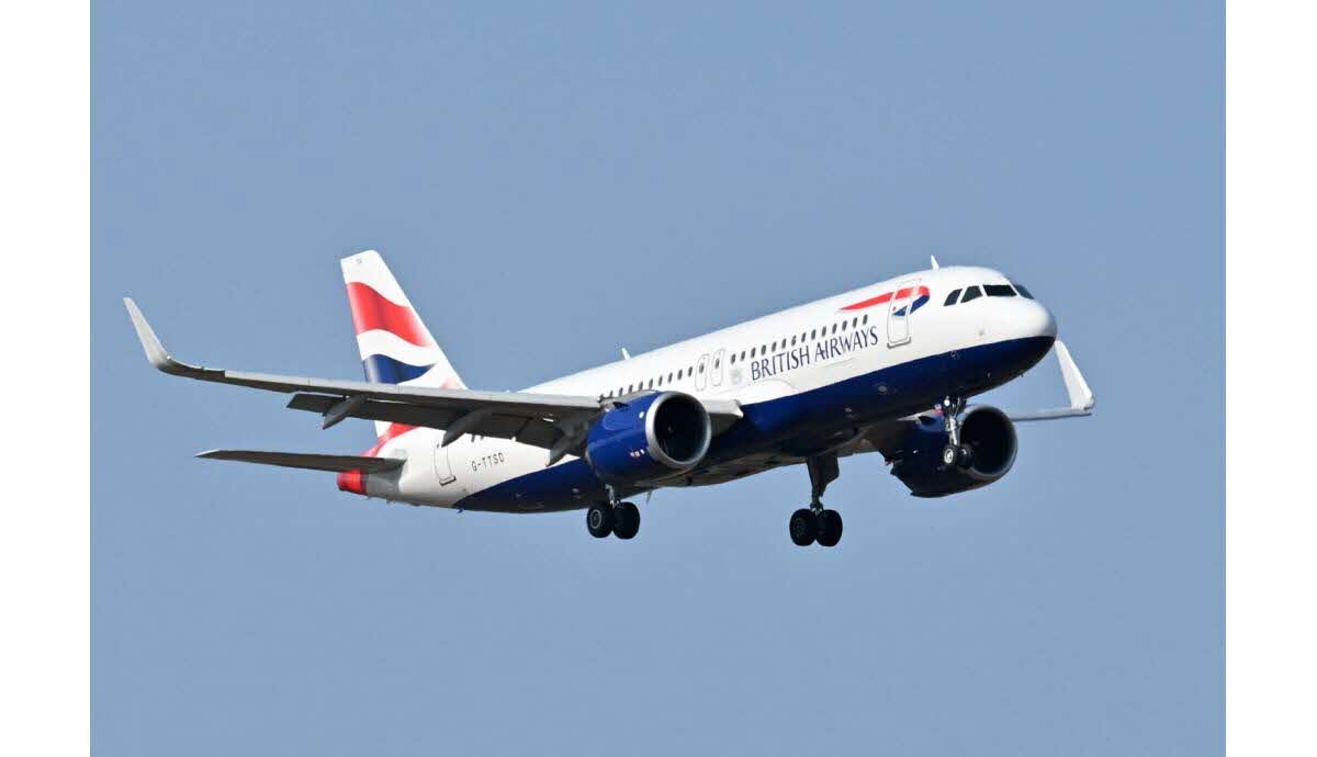 Illustration d'un Airbus A320 vulnérable aux radiations solaires