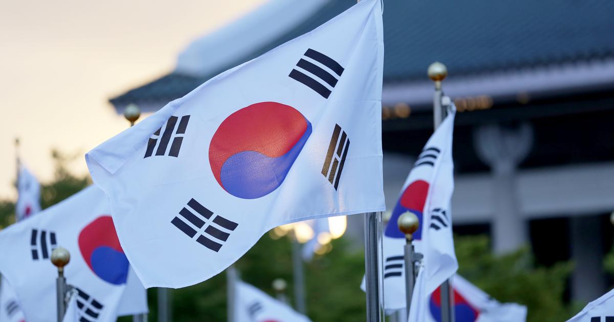 Photo de presse sur l'affaire sud-coréenne