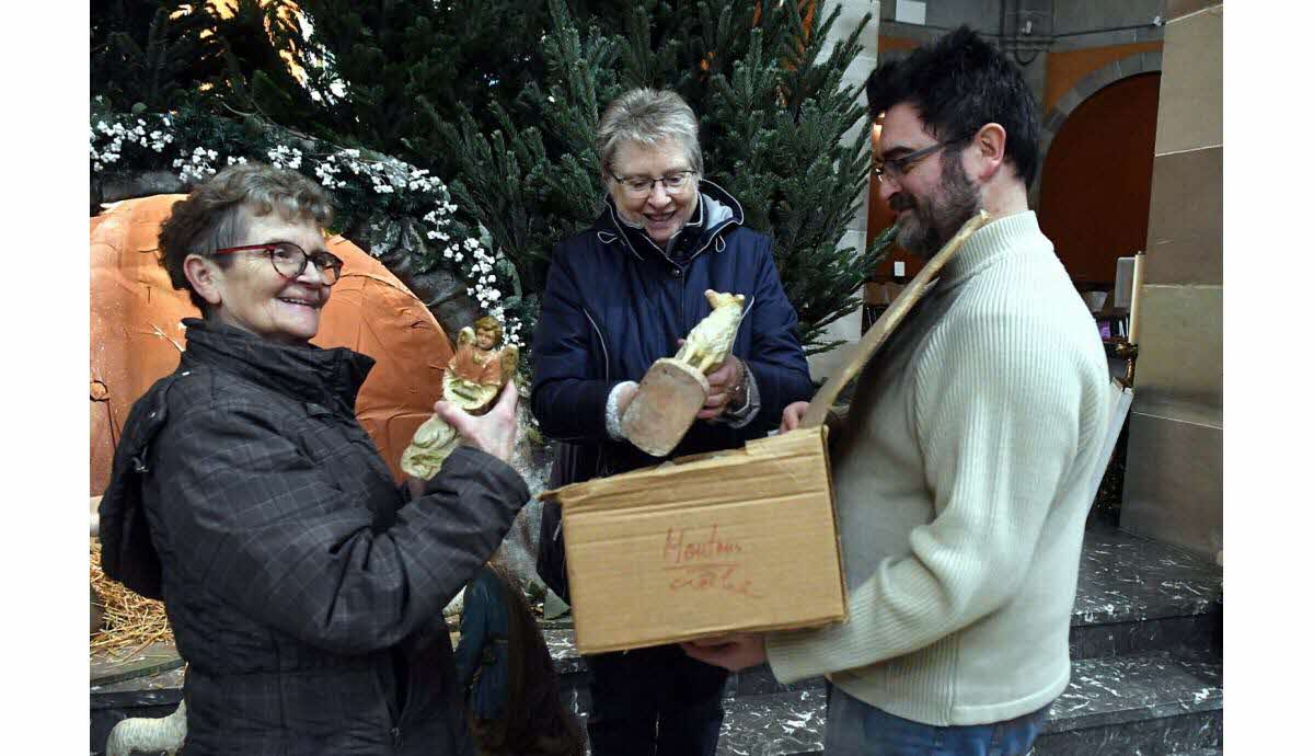 Grotte de la crèche dans l’église Saint-Martin d’Erstein