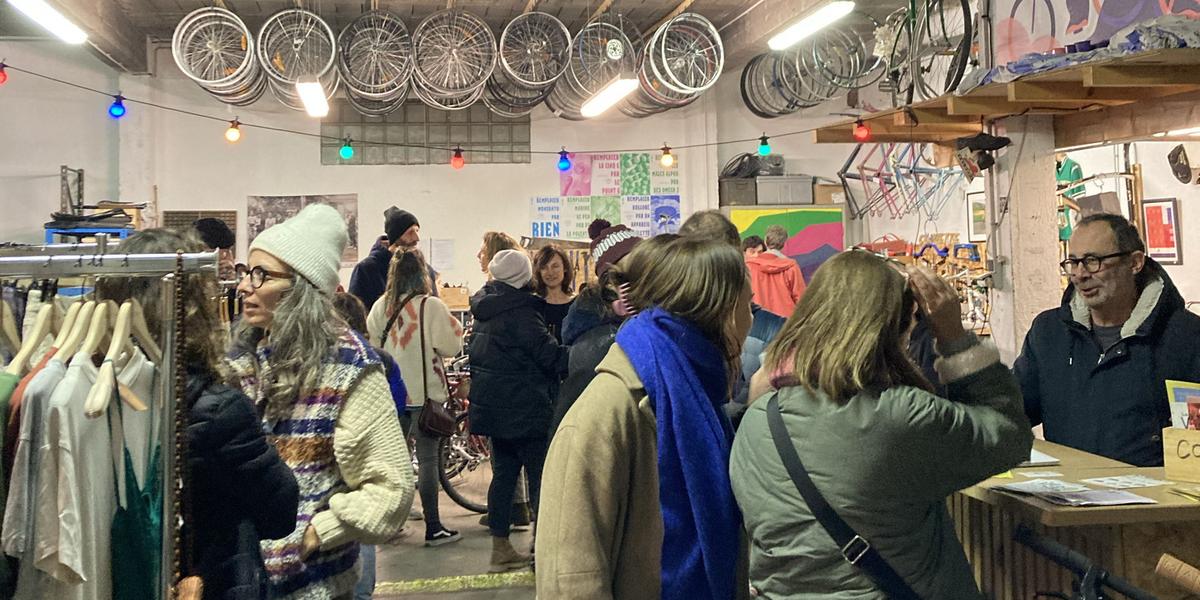 Ventes et stands lors des braderies de Boucau et Tarnos