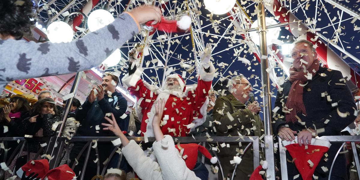 Parade et décorations de Noël à Bayonne