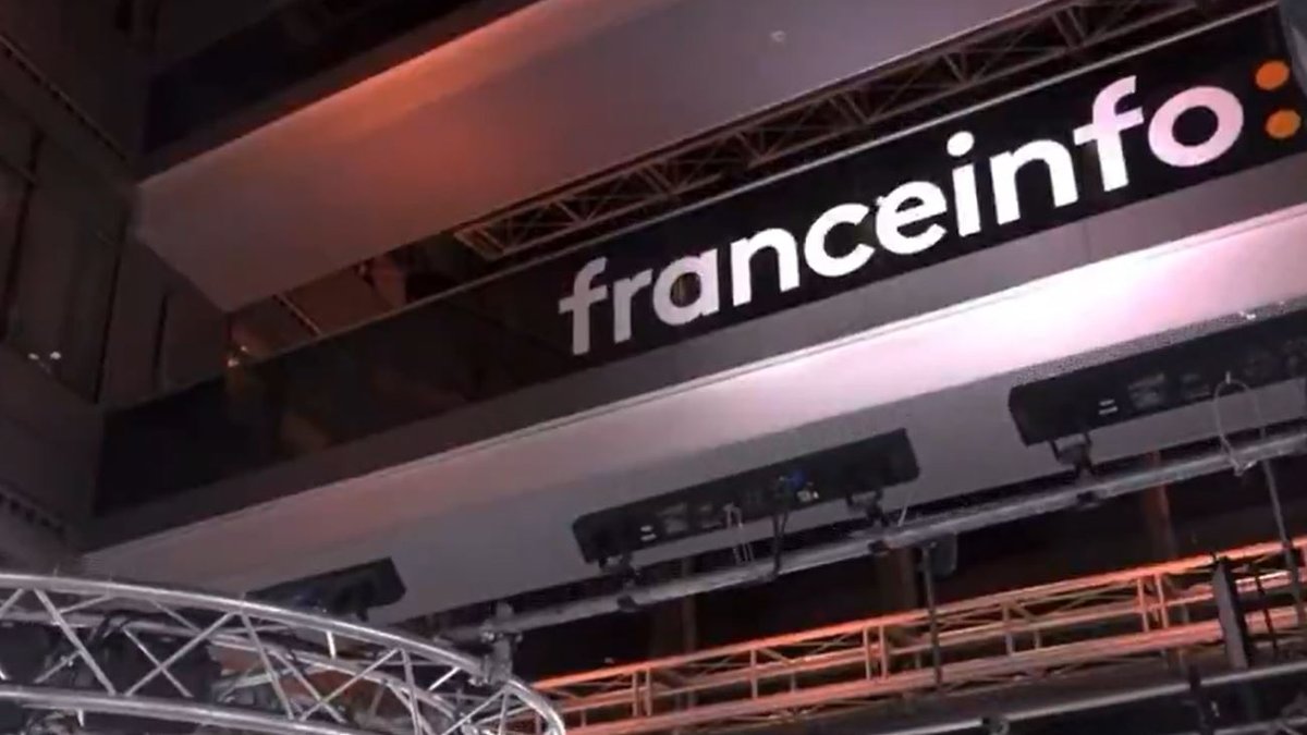 Vue du siège de France Télévisions après l’alerte à la bombe