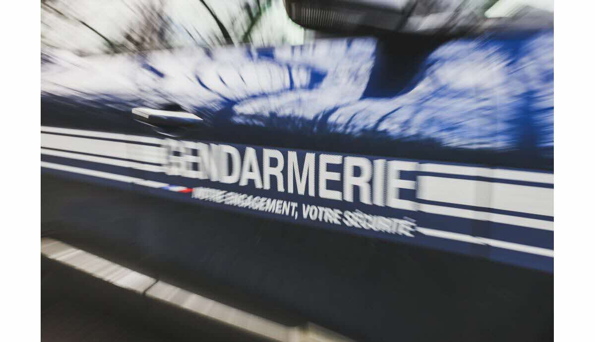 Vue générale d'une intervention à Mercurol près de Valence