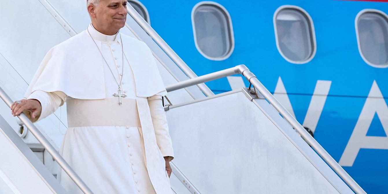 Pape Léon XIV au Liban lors d'une étape