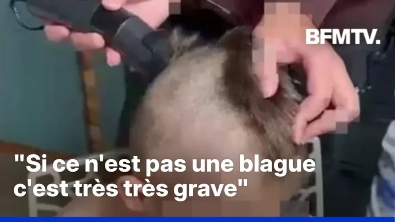 Éducateurs dans un foyer: un enfant de 8 ans tond les cheveux