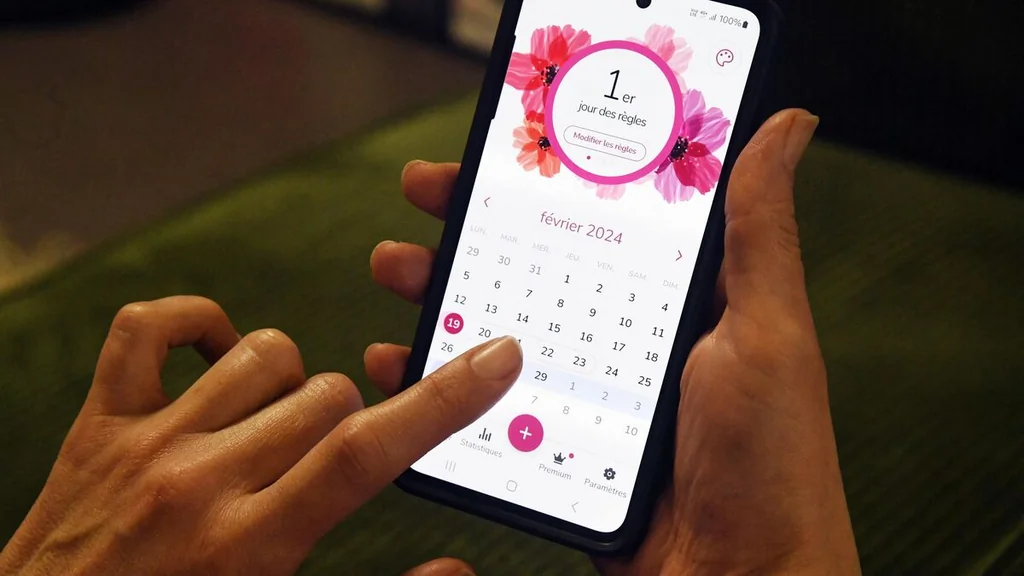 Applis de suivi du cycle: risques et r e9gulation en France